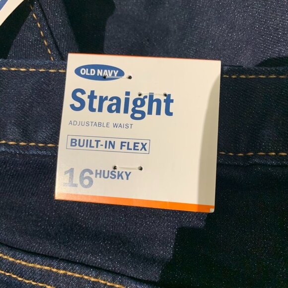 Old Navy Straight Husky Straight Jeans 16 - Picture 9 of 11